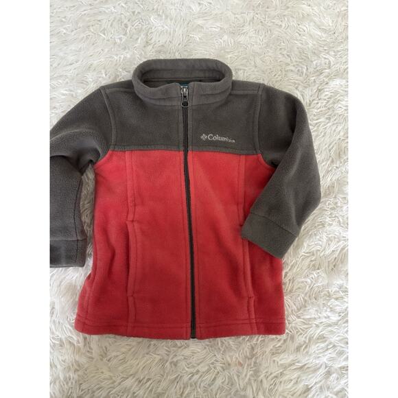 Columbia Toddler Sz. 18/24 Mo. Classic Zip Up Fleece. Exc. Condition - Picture 1 of 8